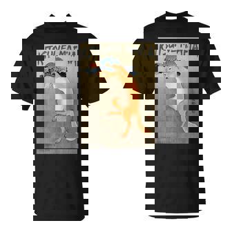 キツネマフィア アニメ 九尾狐魂 浮世絵 日本語 Tシャツ - Kawaiitshirt