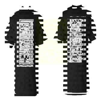 キャンピング ルール 遊び心たっぷりのヴィンテージ調デザイン おもしろ キャンプ Tシャツ - Kawaiitshirt