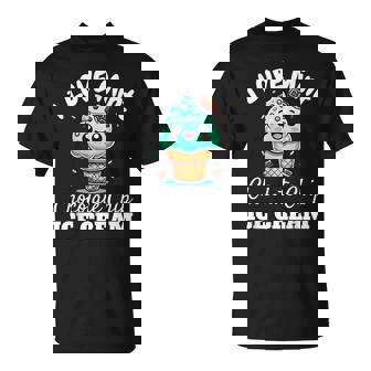 キュート アイラブミント チョコチップス アイスクリーム好き 夏 パーティー Tシャツ - Kawaiitshirt