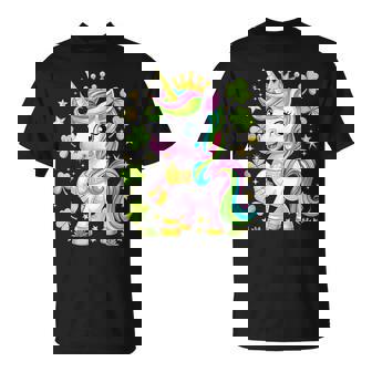 キュート レプリコーン ユニコーン シャムロック 聖パトリックデー ガールズ キッズ Tシャツ - Kawaiitshirt