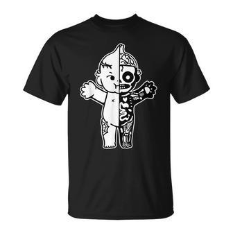 キューピー ベビー スケルトン ゾンビ Tシャツ - Kawaiitshirt