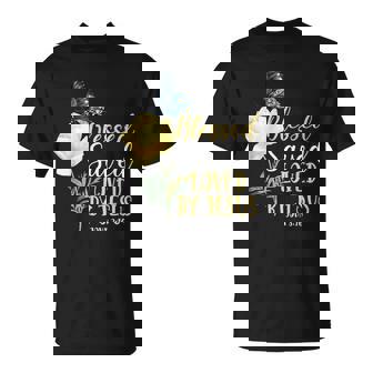 キリスト教聖書の言葉 蝶 バラの花 ヨハネ3 Tシャツ - Kawaiitshirt