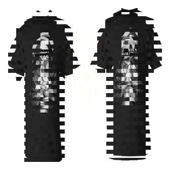 ギャングスター 修道女 入れ墨 尼僧 タトゥーアート ストリートウェア ヒップホップ Tシャツ - Kawaiitshirt