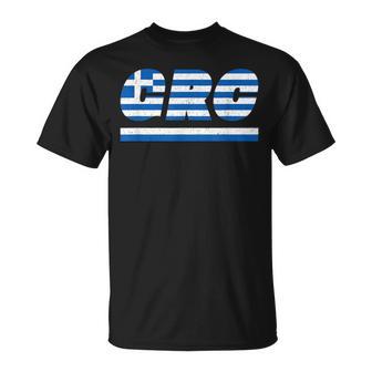 ギリシャのデザイン。フラグ付きのギリシャの衣装 Grc Tシャツ - Kawaiitshirt