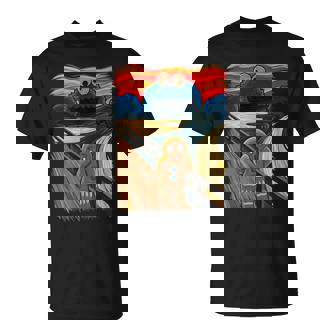 クッキー・マンチャーザ・スクリーム・ムンクモンスター・ジョーク Tシャツ - Kawaiitshirt