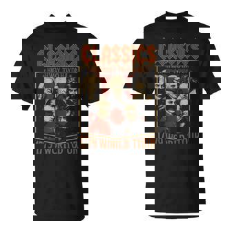 クラシック作曲家ツアー、面白クラシック音楽パロディー Tシャツ - Kawaiitshirt