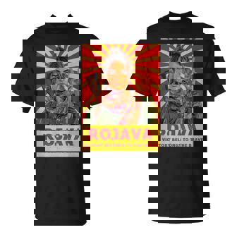 クルドのロジャバ クルディスタン 「勝利 」デザイン Tシャツ - Kawaiitshirt