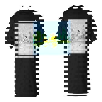 クレヨンしんちゃん 雨の日のお散歩 Tシャツ - Kawaiitshirt