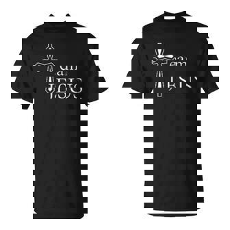 メンズ クロス 聖書チーム イエス・キリスト Tシャツ - Kawaiitshirt