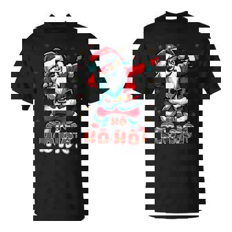 クールなサンタクロースダブダンシング クリスマス 面白いクリスマスダビング Tシャツ - Kawaiitshirt