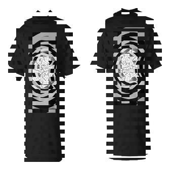 グッゲンハイム美術館 建築愛好家 ブラック&ホワイトデザイン Tシャツ - Kawaiitshirt