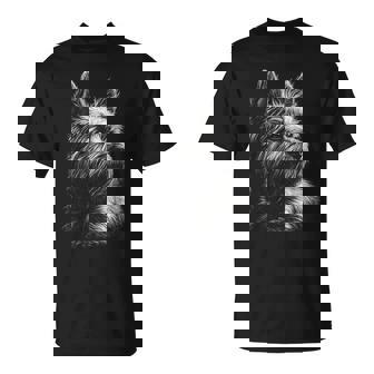 ケアンテリア 犬モチーフ ペットアート ケアンテリア Tシャツ - Kawaiitshirt