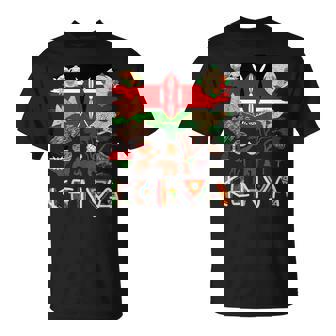 ケニア国旗の衣装のアイデア ケニアフード&ケニア国旗 Tシャツ - Kawaiitshirt