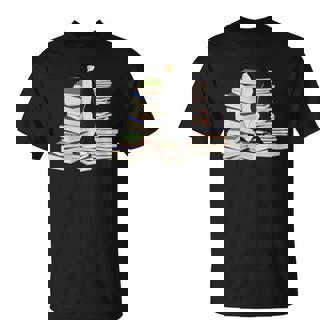 コウテイペンギン 鳥 本 読む 動物 図 バードウォッチング 贈り物 鳥類学者 生物学者 自然科学 Tシャツ - Kawaiitshirt