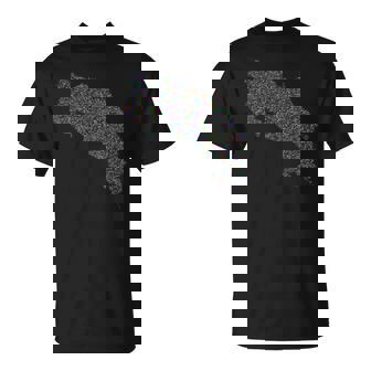 コスタリカ 地図 コスタリカ 誇り Tシャツ - Kawaiitshirt