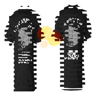 コロッケ 食好き、いつもコロッケを食べる時間だ Tシャツ - Kawaiitshirt