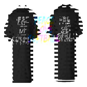 コーチ野球選手の衣装平和愛ソフトボール Tシャツ - Kawaiitshirt