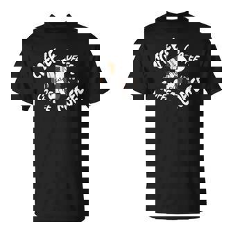 コーヒーオールド・イングリッシュ・シープドッグ犬 Tシャツ - Kawaiitshirt