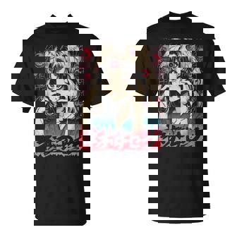 ゴス グランジ 鬼 アニメ 少女 ワイフ ホラー オルト 美学 Tシャツ - Kawaiitshirt