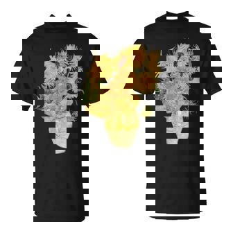 ゴッホ ひまわり 美的アート 鍬 絵画 グラフィック Tシャツ - Kawaiitshirt