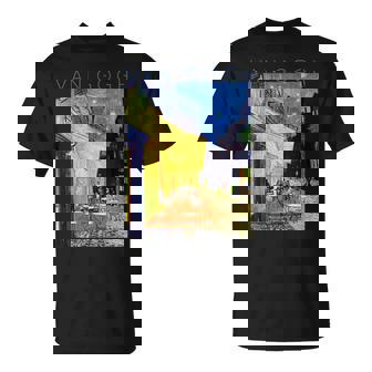 ゴッホ 夜のカフェテラス Tシャツ - Kawaiitshirt