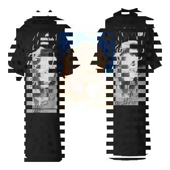 ゴースト 亡霊 霊魂 ファントム 葛飾北斎 日本美術 ハロウィン 妖怪 提灯お岩 百物語 お岩さん 百物語 Tシャツ - Kawaiitshirt