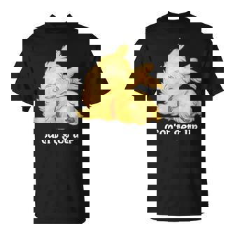 ゴールデンレトリバー ゴールデン 犬 Can't Get Up かわいい やる気スイッチ故障中 水彩 おもしろ 犬好き Tシャツ - Kawaiitshirt