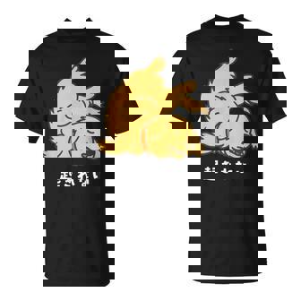 ゴールデンレトリバー ゴールデン 犬 起きれない やる気スイッチ故障中 かわいい イラスト シンプル 簡単 おもしろ Tシャツ - Kawaiitshirt