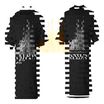 サグラダファミリア バルセロナ お土産 Tシャツ - Kawaiitshirt