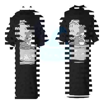 サメの缶詰め Tシャツ - Kawaiitshirt