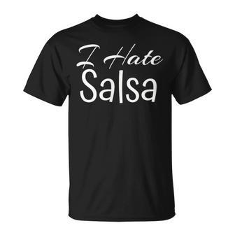 サルサが嫌い Tシャツ - Kawaiitshirt