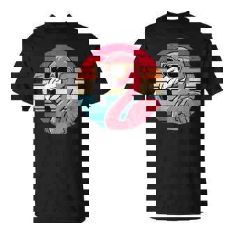 サングラス ヴィンテージ フラミンゴ 70年代 80年代 90年代 面白い フラミンゴ Tシャツ - Kawaiitshirt