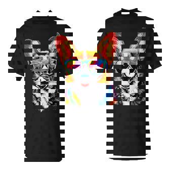サングラスとコーギー ウェルシュ・コーギー犬 甘いウェルシュ・コーギー Tシャツ - Kawaiitshirt