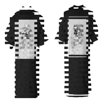 サングラスをかけたキャバリア Tシャツ - Kawaiitshirt