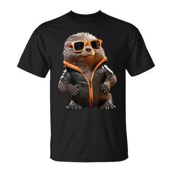 サングラスをかけたモグラかわいいモグラかわいいモグラ Tシャツ - Kawaiitshirt