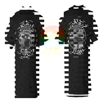 サンタクルーズ カリフォルニア レトロ ヴィンテージ サンセット Tシャツ - Kawaiitshirt