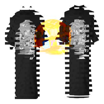 サンタクルーズサンセット Tシャツ - Kawaiitshirt