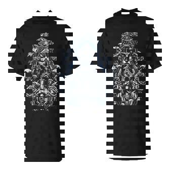 サンタ・ムエルテ 死神 Tシャツ - Kawaiitshirt