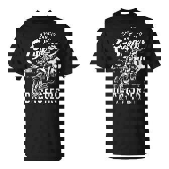 サンフランシスコ カフェ レーサー ドラッグスター レトロ バイク バイカー Tシャツ - Kawaiitshirt