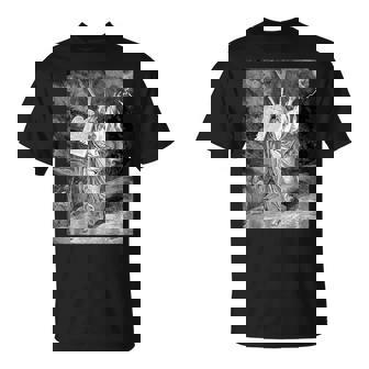 シナイ山から降りてくるモーゼ ギュスターヴ・ドーレ 聖書芸術 Tシャツ - Kawaiitshirt