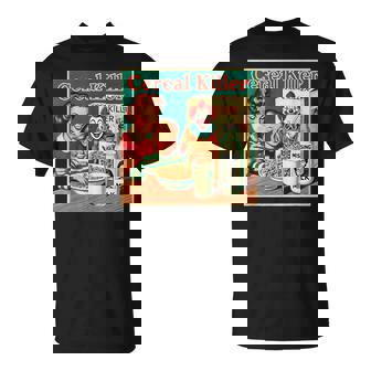 シリアル シリアル キラー 音声しゃれ ホラー コア ミッドセンチュリー Tシャツ - Kawaiitshirt