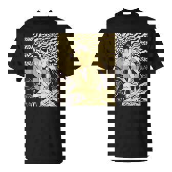 シンセサイザー テクノ 音楽 面白い サムライ シンセサイザー Tシャツ - Kawaiitshirt