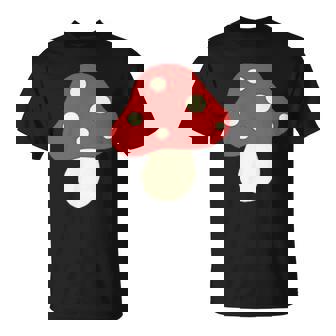 シンプルでキュートなキノコのグラフィック Cute Mushroom Tシャツ - Kawaiitshirt