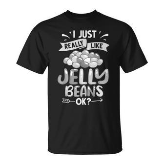 ジェリービーンファニーキャンディかわいいおやつ Tシャツ - Kawaiitshirt