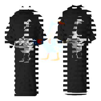 ジムダックグースウェイトリフティング ストロングコアワークアウト Tシャツ - Kawaiitshirt