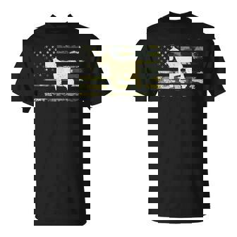 ジャイアントシュナウザーシャツ 迷彩シャツ アメリカ国旗 Tシャツ - Kawaiitshirt