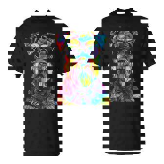 ジャイアントシュナウザー愛好家 ポップアート 面白い ジャイアントシュナウザー 犬 Tシャツ - Kawaiitshirt