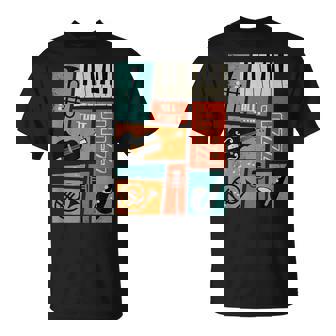 ジャズ音楽-レトロヴィンテージピアノジャズ Tシャツ - Kawaiitshirt