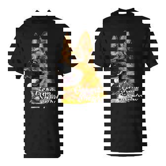 ジャーマンシェパード犬 愛国的なジャーマンシェパード警察犬 Tシャツ - Kawaiitshirt