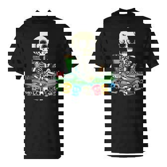 スケルトン ポーカー トランプ ギャンブル カジノ スカル ゲーム カード Tシャツ - Kawaiitshirt